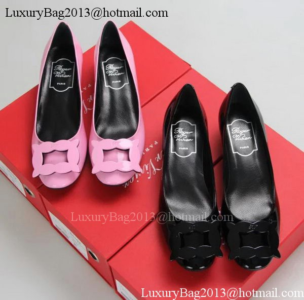 Roger Vivier Patent Leather RV283 Black