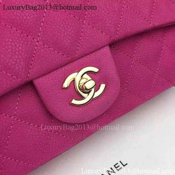 Chanel 2.55 Series Flap Bag Nubuck Cannage Pattern A1112 Rose