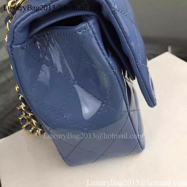 Chanel 2.55 Series Flap Bag Patent Leather A1112