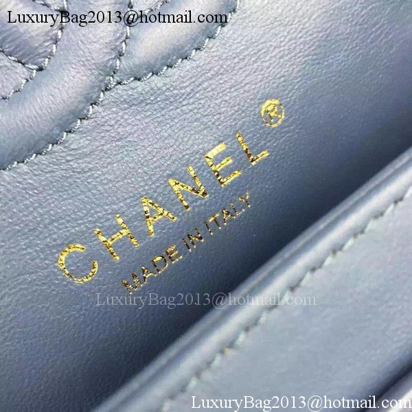 Chanel 2.55 Series Flap Bag Patent Leather A1112