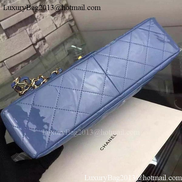 Chanel 2.55 Series Flap Bag Patent Leather A1112