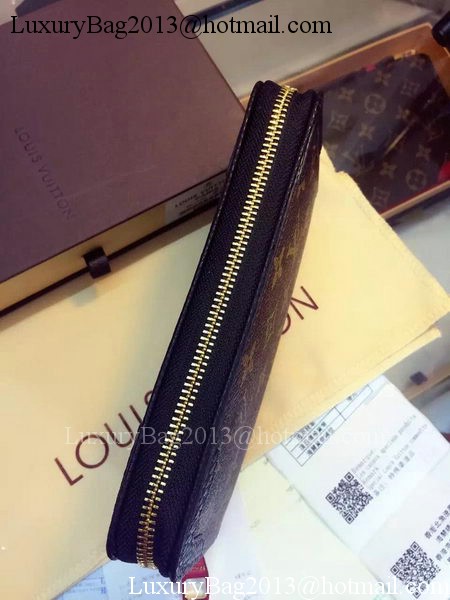 Louis Vuitton Monogram Canvas ZIPPY WALLET RETIRO M61188