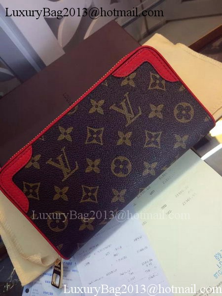 Louis Vuitton Monogram Canvas ZIPPY WALLET RETIRO M61188