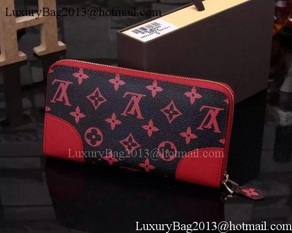 Louis Vuitton Monogram Rouge Canvas INSOLITE WALLET M60999 Red