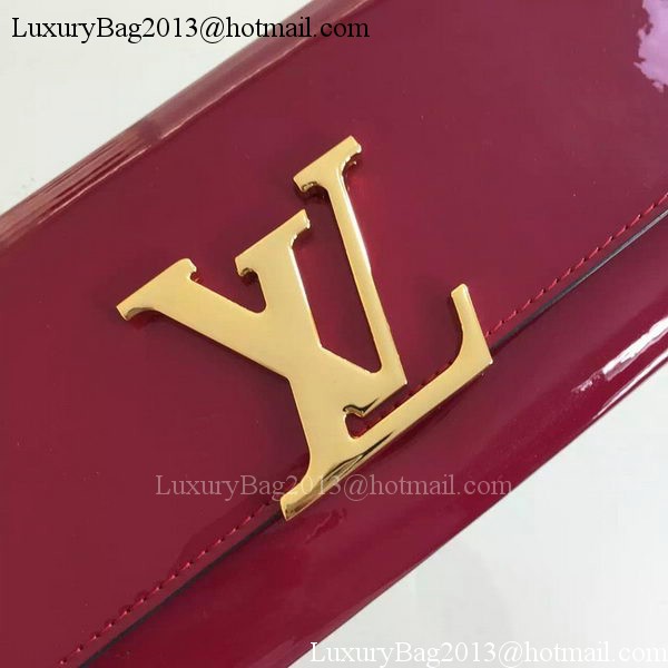 Louis Vuitton Vivienne Patent Leather LV Long Wallet M31637 Puple