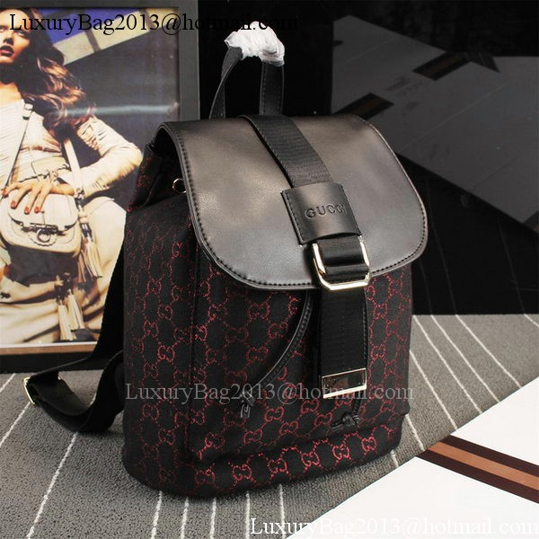 Gucci 352016 Multicolour Canvas Flap Backpack