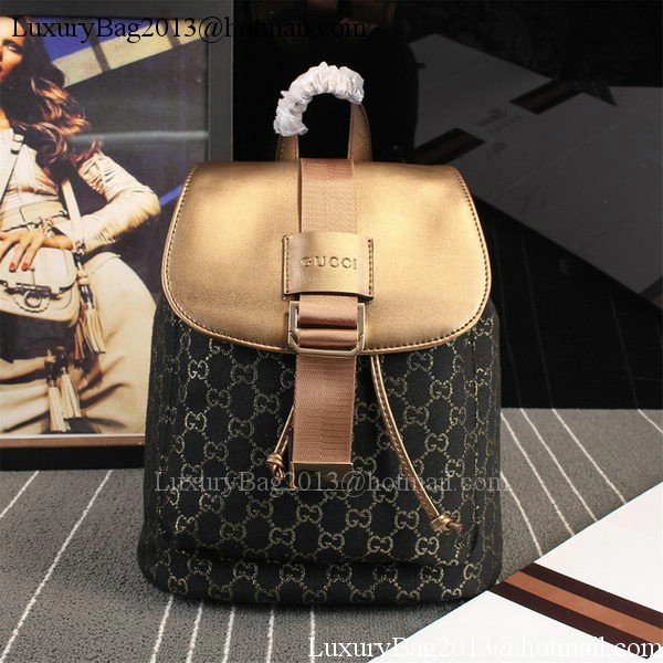 Gucci 352016 Multicolour Canvas Flap Backpack