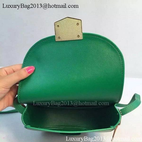 Celine Trotteur Bag Calfskin Leather CTA8002 Green