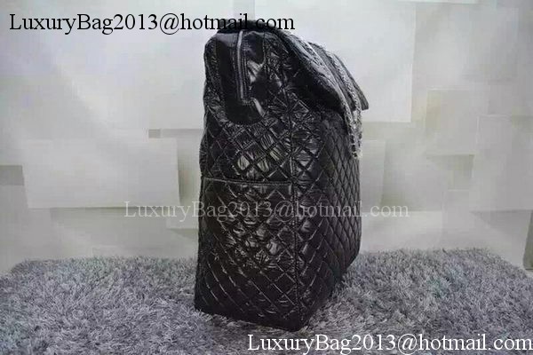 Chanel Classic Quilted Nylon Trolley A57438 Black