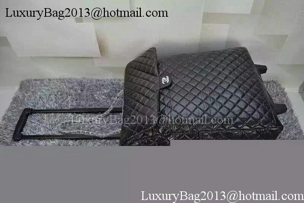 Chanel Classic Quilted Nylon Trolley A57438 Black