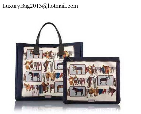 Gucci Horse Frame Print Travel Pouch 388917