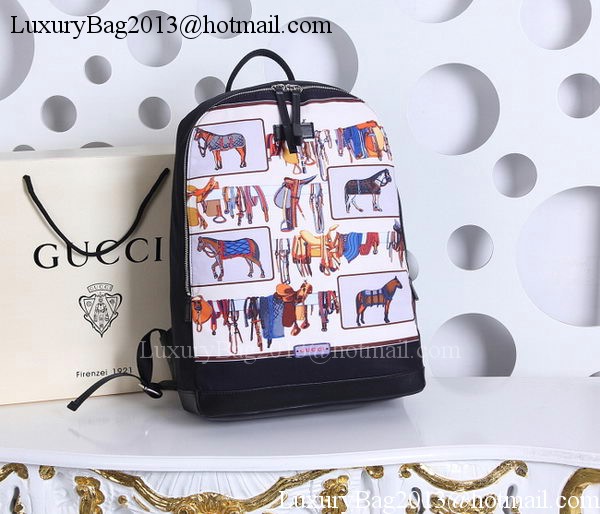 Gucci Horse Print Backpack 372205