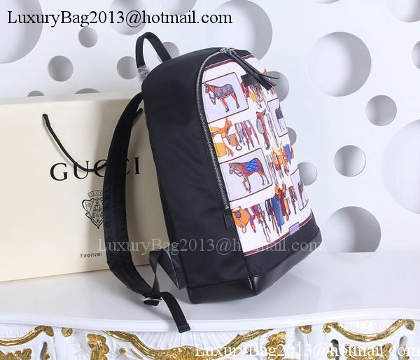 Gucci Horse Print Backpack 372205