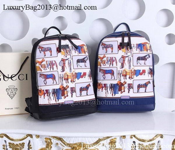 Gucci Horse Print Backpack 372205