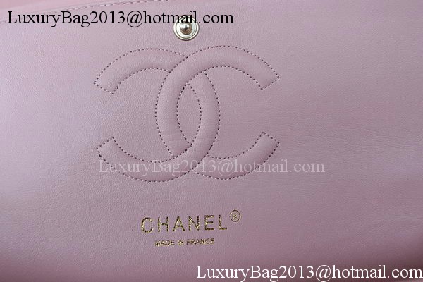 Chanel 2.55 Series Flap Bag Lambskin Chevron Leather A1112CF Pink