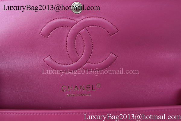 Chanel 2.55 Series Flap Bag Lambskin Chevron Leather A1112CF Rose