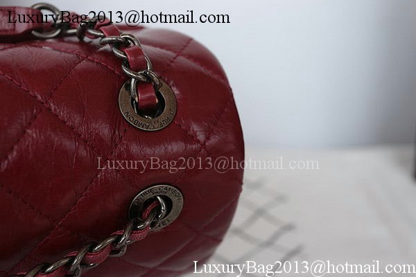 Chanel Original Bright Leather Backpack A92961 Burgundy