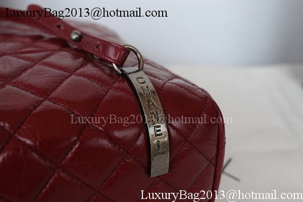 Chanel Original Bright Leather Backpack A92961 Burgundy