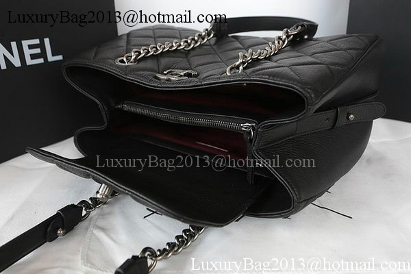 Chanel Shopper Bag Original Goat Leather A93021 Black