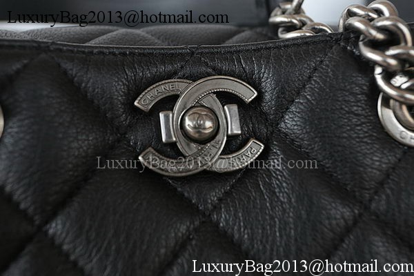 Chanel Shopper Bag Original Goat Leather A93021 Black