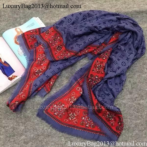 Louis Vuitton Cashmere Scarf LV122A