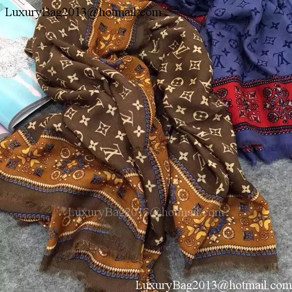 Louis Vuitton Cashmere Scarf LV122B