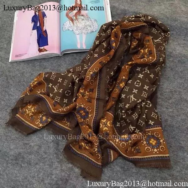 Louis Vuitton Cashmere Scarf LV122B