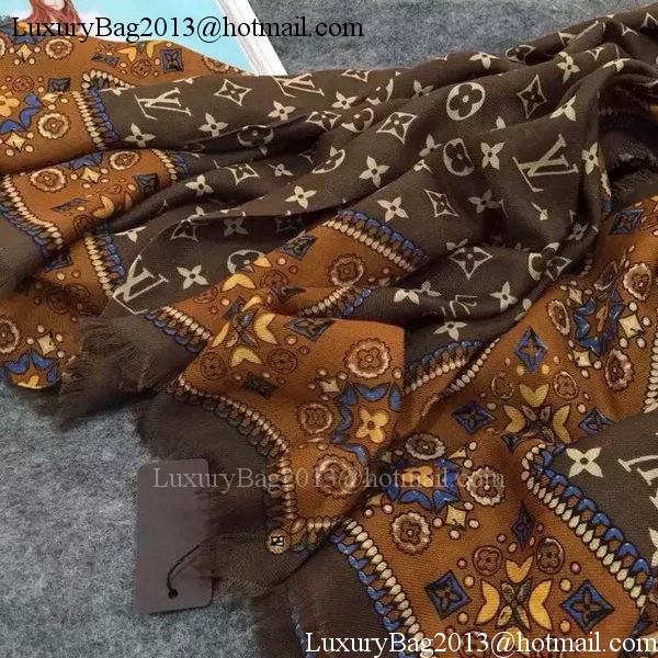 Louis Vuitton Cashmere Scarf LV122B