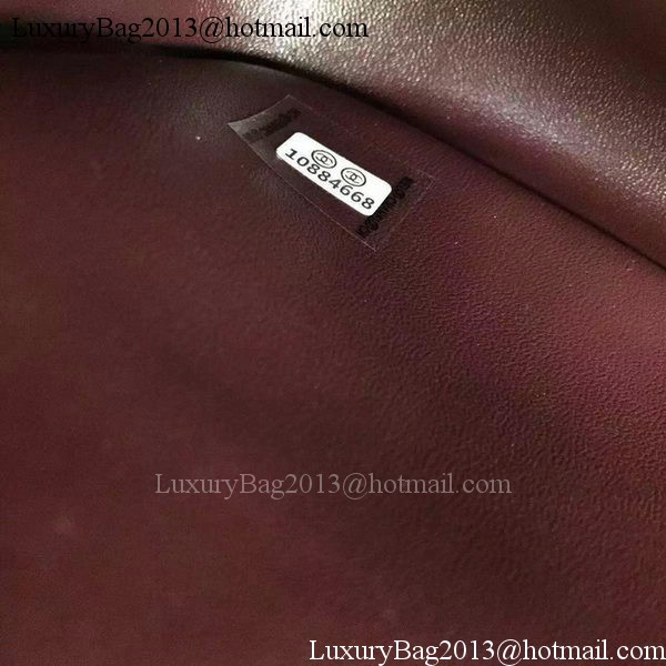 Chanel 2.55 Series Flap Bag Deerskin Leather A5024 Black