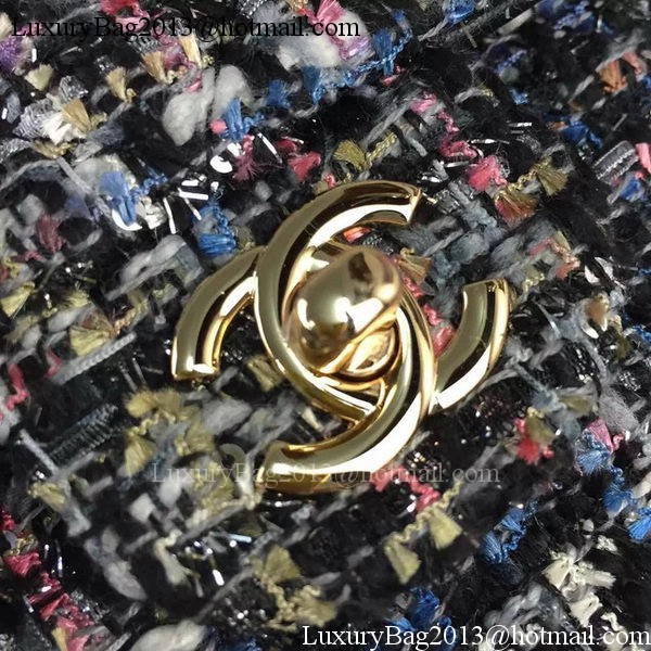 Chanel 2.55 Series Flap Bag Original Fabric A1112 Blue