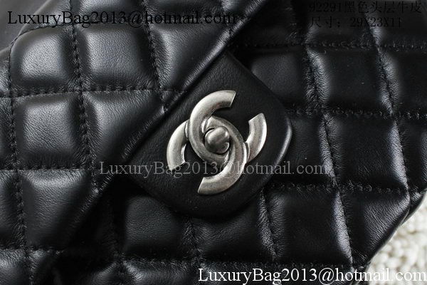 Chanel Backpack Calfskin Leather CHA92291 Black