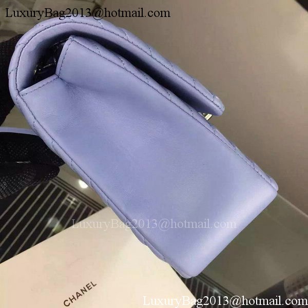 Chanel 2.55 Series Flap Bag Lambskin Chevron Leather A4270 Lavender
