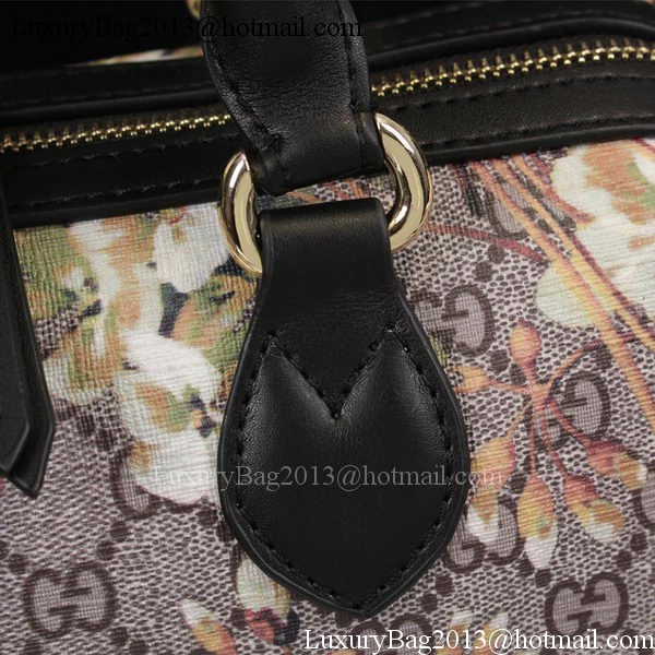 Gucci Blooms GG Supreme Top Handle Bag 409529 Black