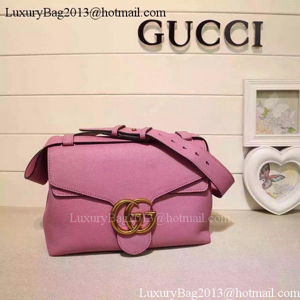 Gucci GG Marmont Leather Shoulder Bag 401173