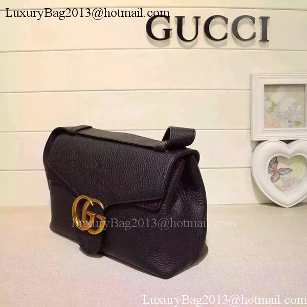 Gucci GG Marmont Leather Shoulder Bag 401173