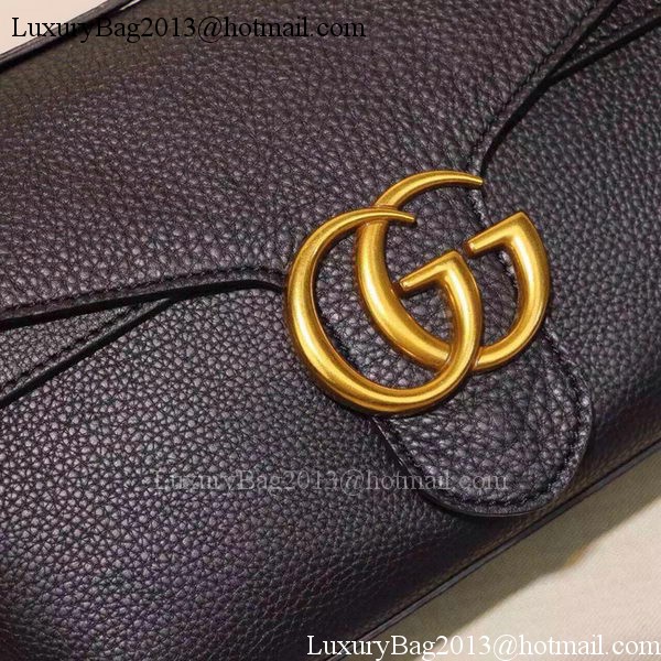 Gucci GG Marmont Leather Shoulder Bag 401173