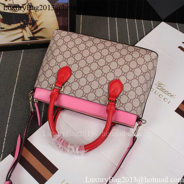 Gucci GG Supreme Tote Bag 409534 Pink
