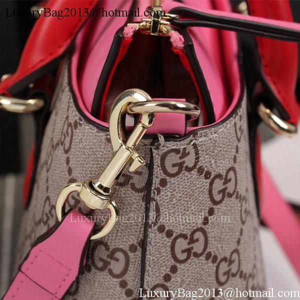 Gucci GG Supreme Tote Bag 409534 Pink