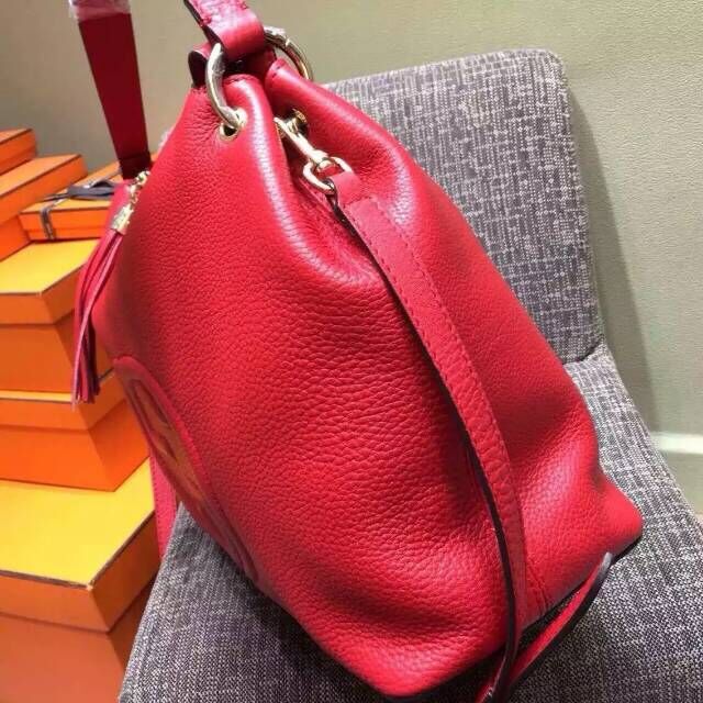 Gucci Soho Original Leather 408825 Red