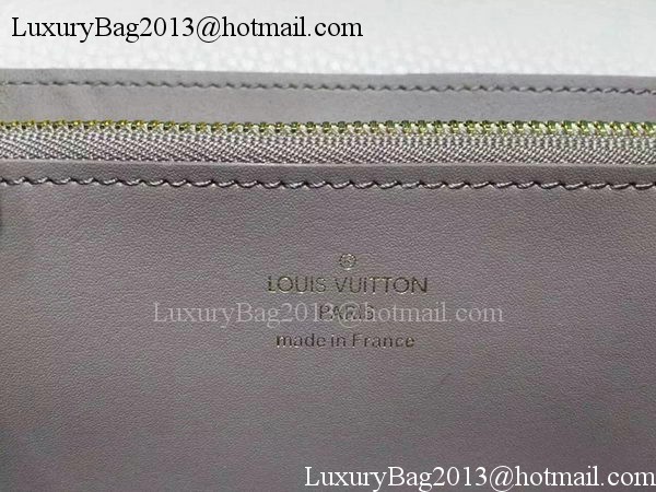 Louis Vuitton Litchi Leather LOUISE WALLET M60766 Light Pink