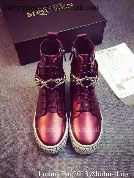 ALEXANDER MCQUEEN Casual Shoes MCQ281 Red