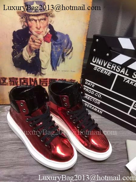 ALEXANDER MCQUEEN Casual Shoes MCQ285 Red