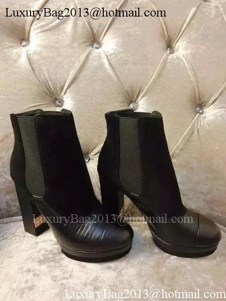 Chanel 110mm Ankle Boot CH1485 Black