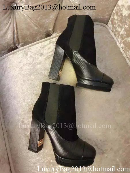 Chanel 110mm Ankle Boot CH1485 Black
