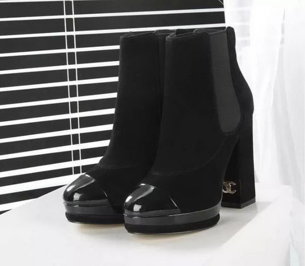 Chanel 110mm Ankle Boot CH1486 Black