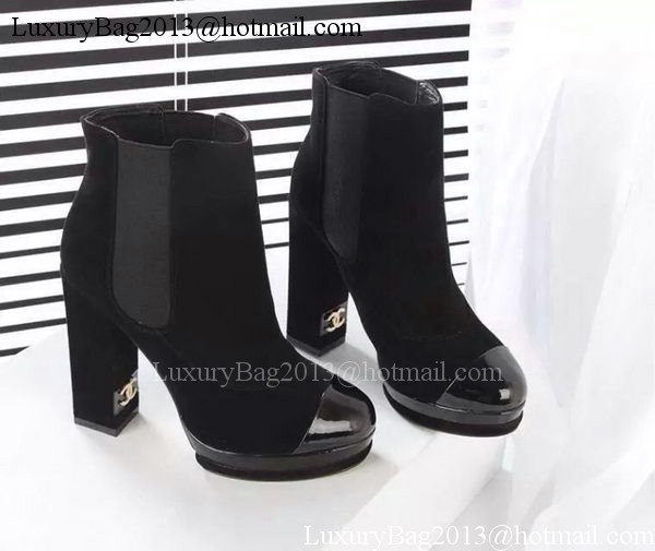 Chanel 110mm Ankle Boot CH1486 Black