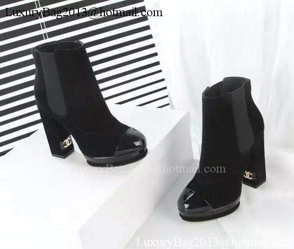 Chanel 110mm Ankle Boot CH1486 Black