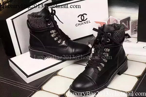 Chanel Ankle Boot CH1468 Black
