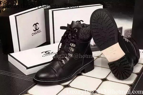 Chanel Ankle Boot CH1468 Black