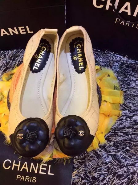 Chanel Ballerina Flat CH1522 Apricot